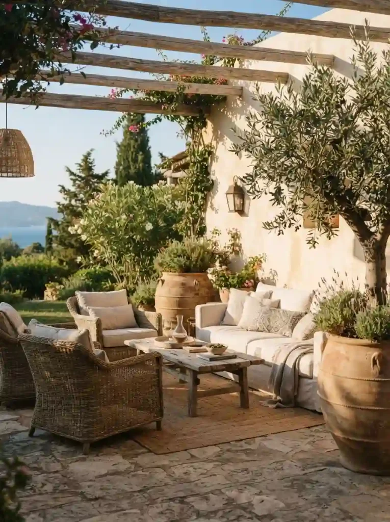 14. Sun-Washed Outdoor Lounge