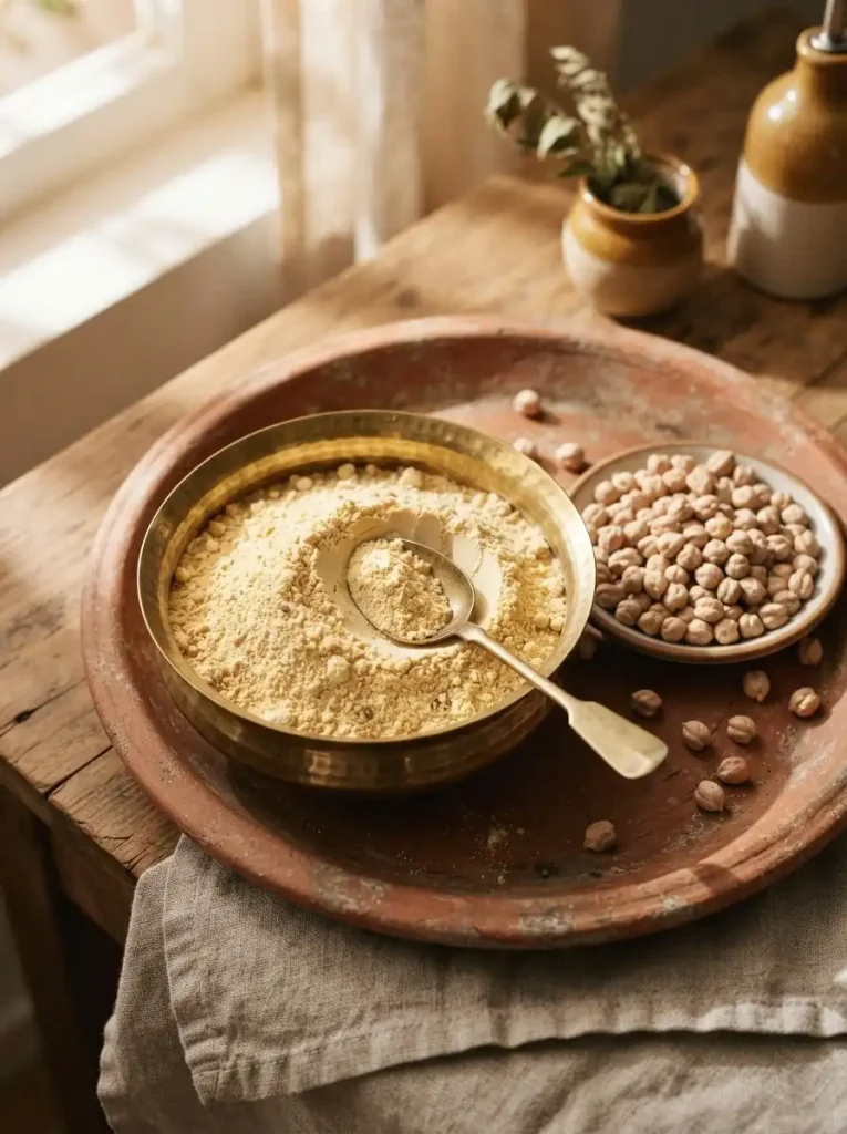 14. Use a Besan (Gram Flour) Paste