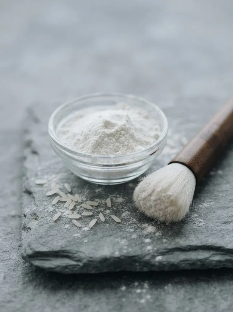16. Make a Gentle Rice Flour Scrub