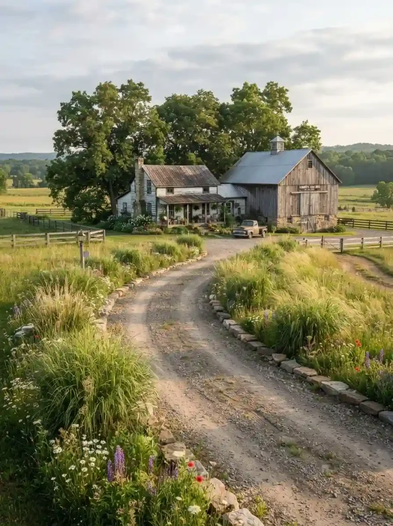 16. Create a Simple Gravel Driveway