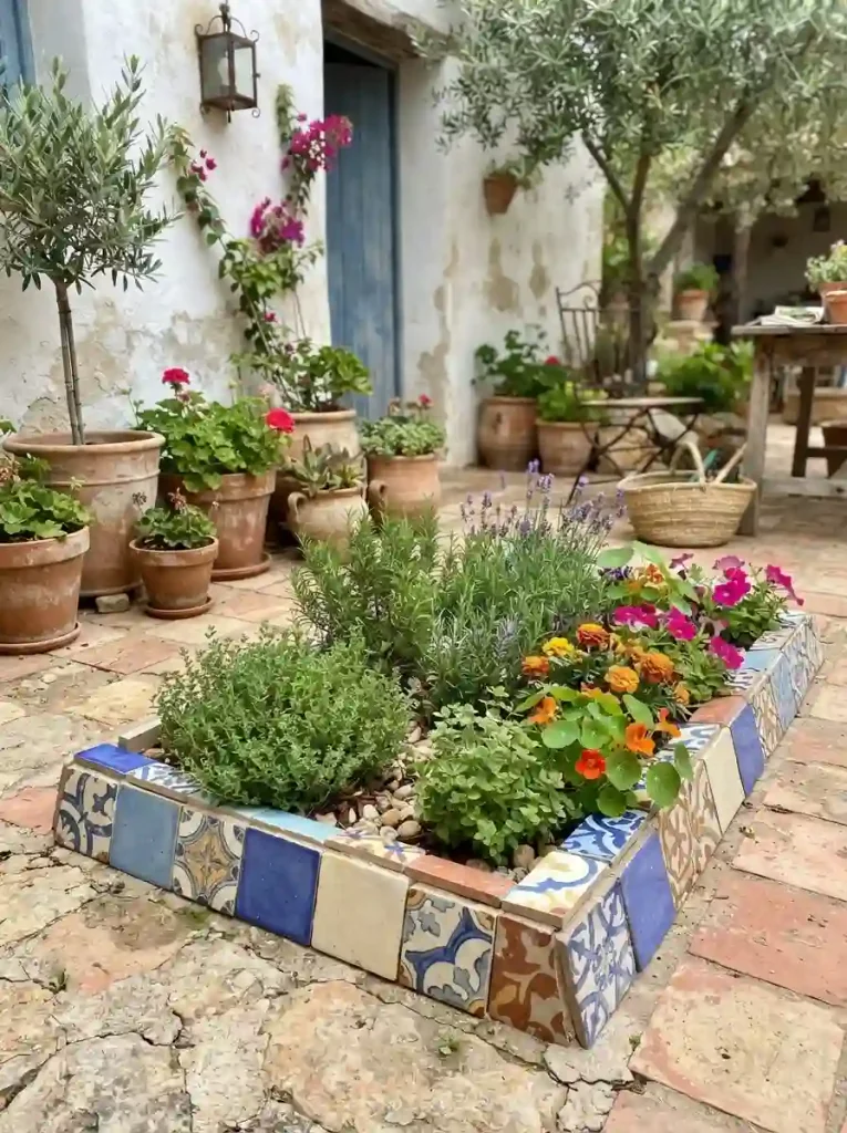 16. Decorative Ceramic Tile Border