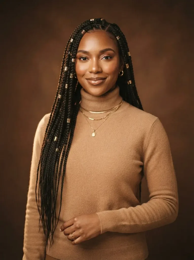16. Knotless Braids
