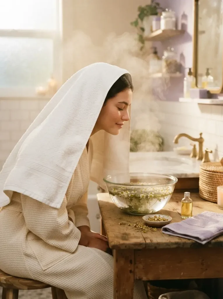 17. Steam, Then Rinse Cold