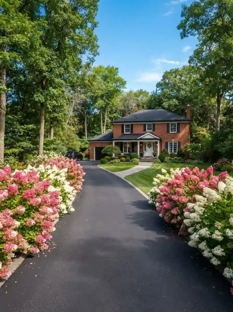 18. Edge a Driveway for Instant Curb Appeal