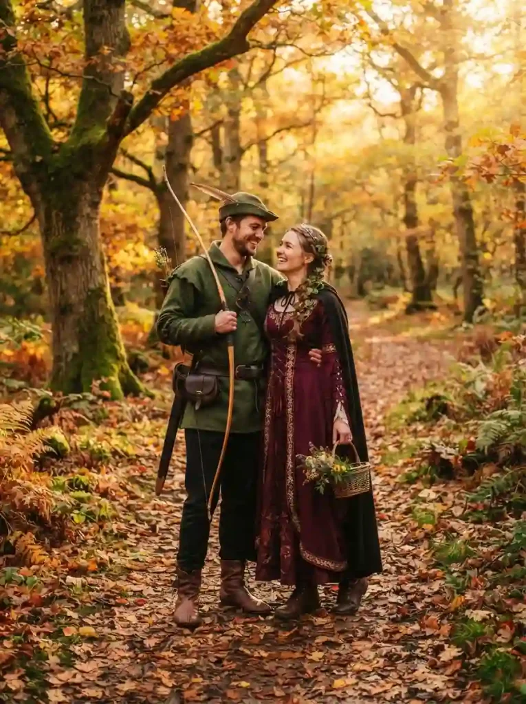 18. Robin Hood and Maid Marian