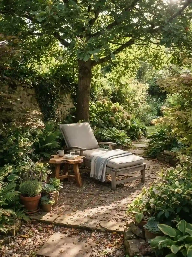 18. Design a Shaded Seating Nook With Pavers