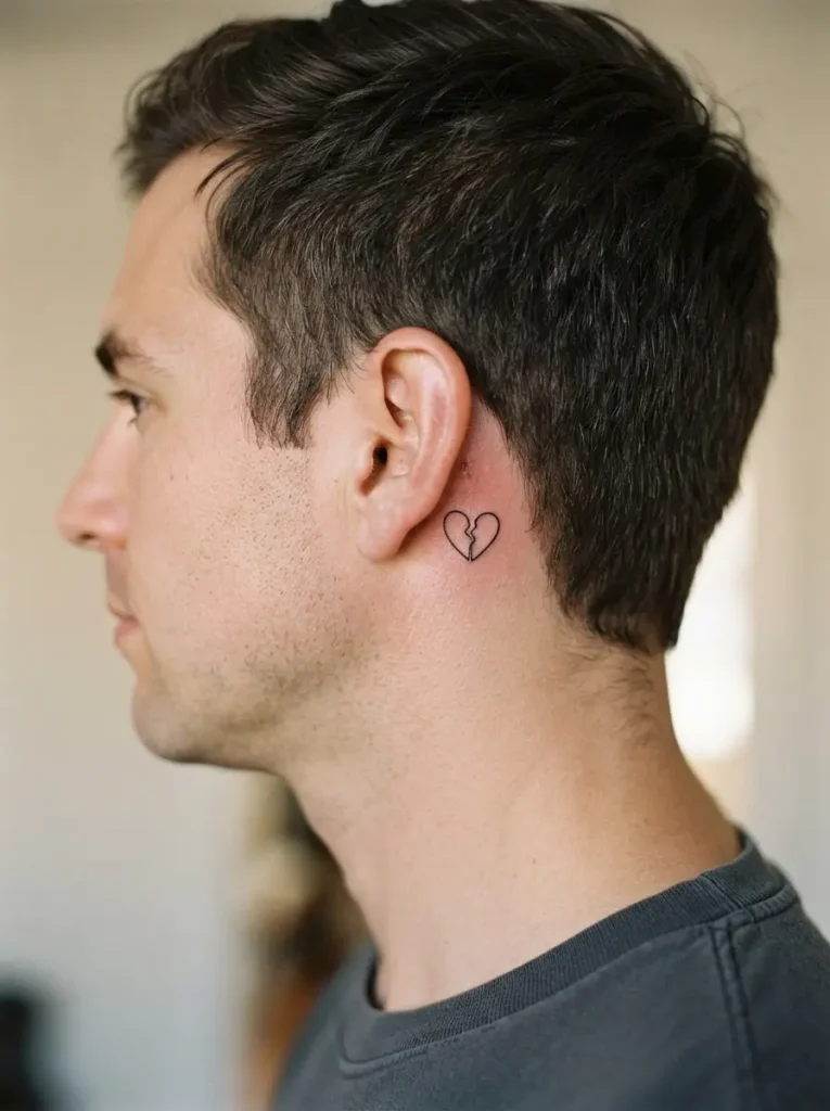 19. Small Broken Heart Behind the Ear