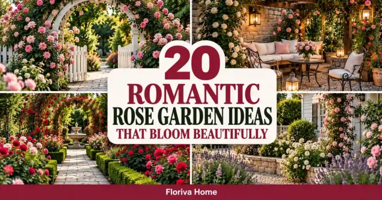Romantic Rose Garden Ideas That Bloom Beautifully