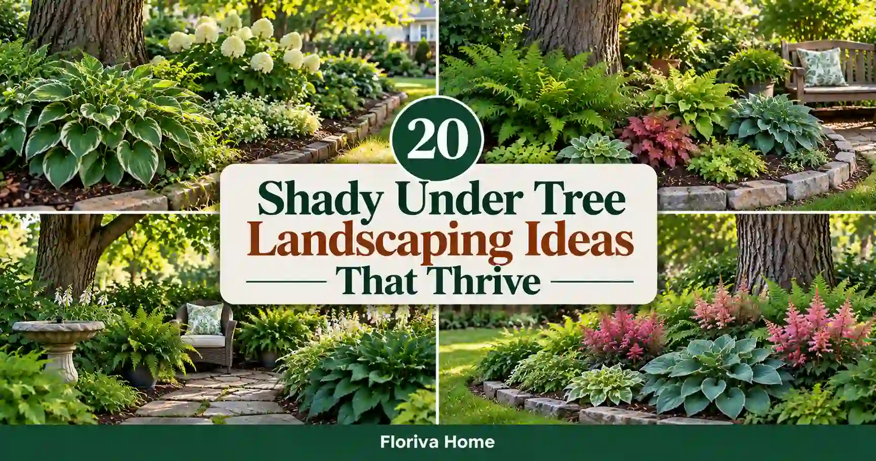 Shady Under Tree Landscaping Ideas That Thrive
