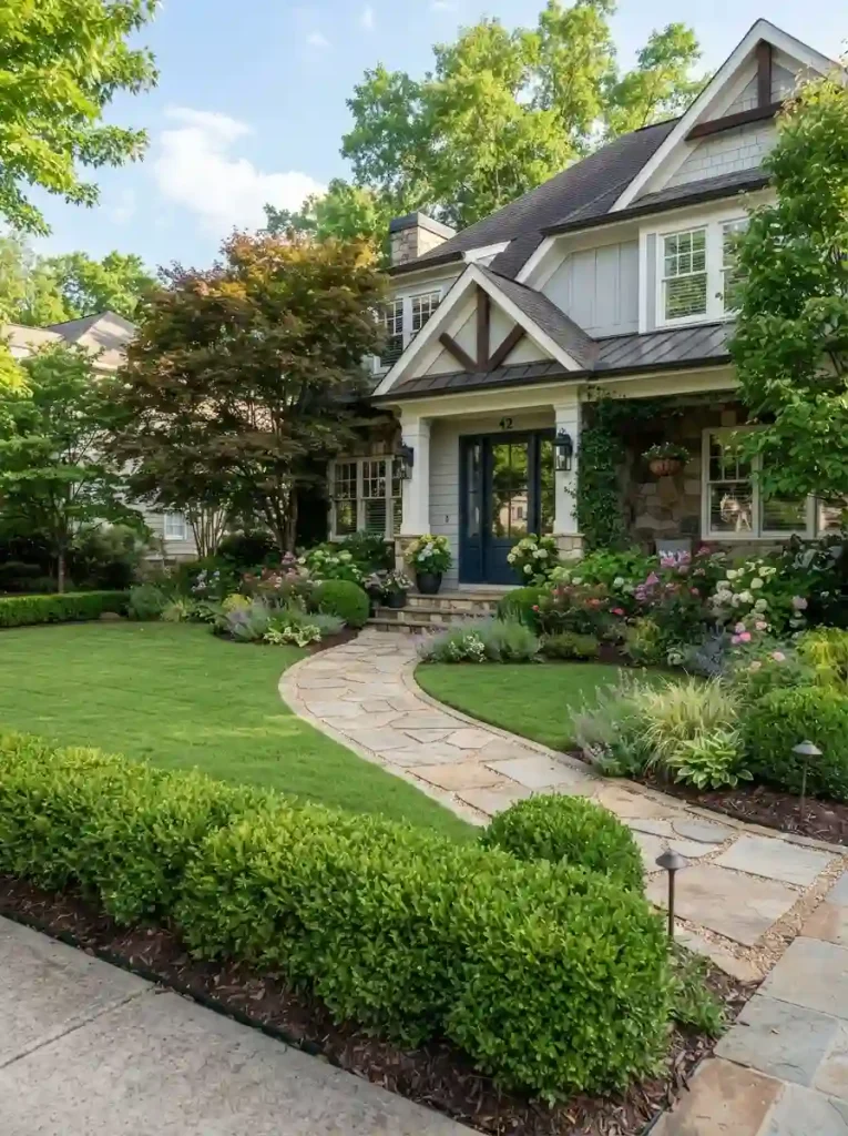 20. Use a Low Hedge to Define the Property