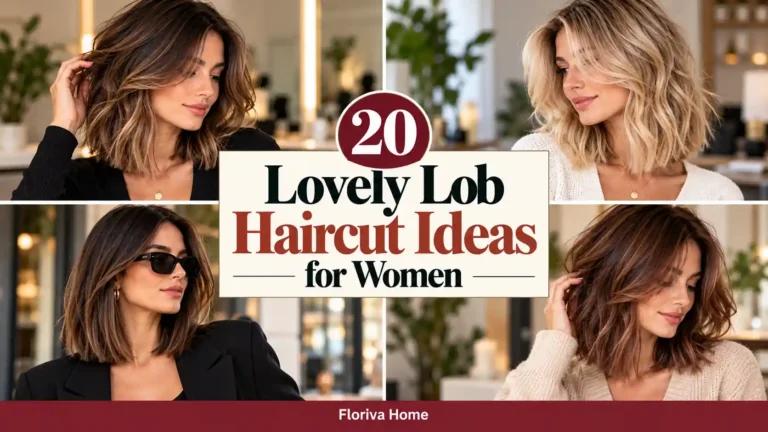 20 Lovely Lob Haircut Ideas for Women