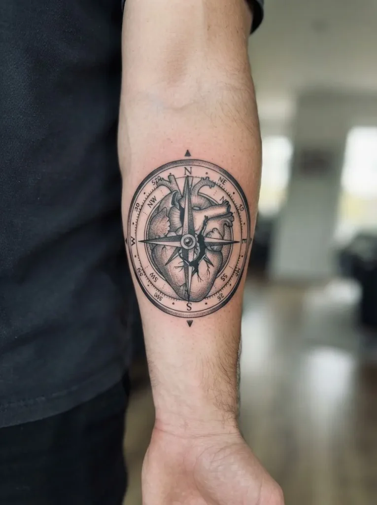 21. Broken Heart With a Compass