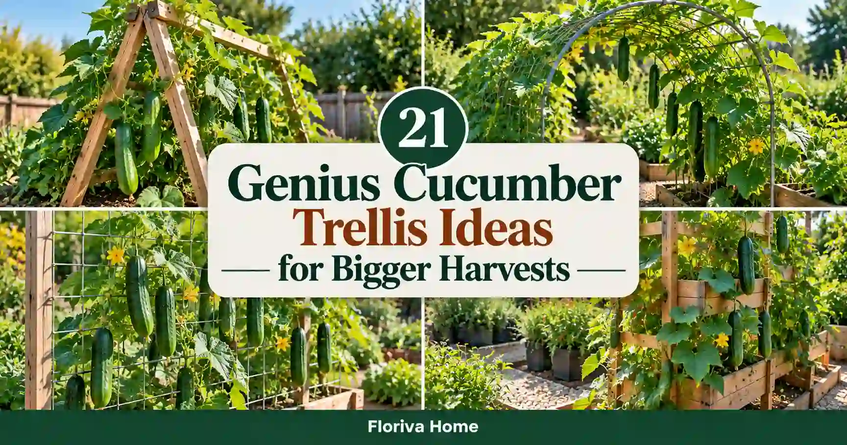 Genius Cucumber Trellis Ideas for Bigger Harvests