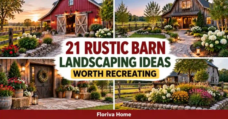 Rustic Barn Landscaping Ideas Worth Recreating