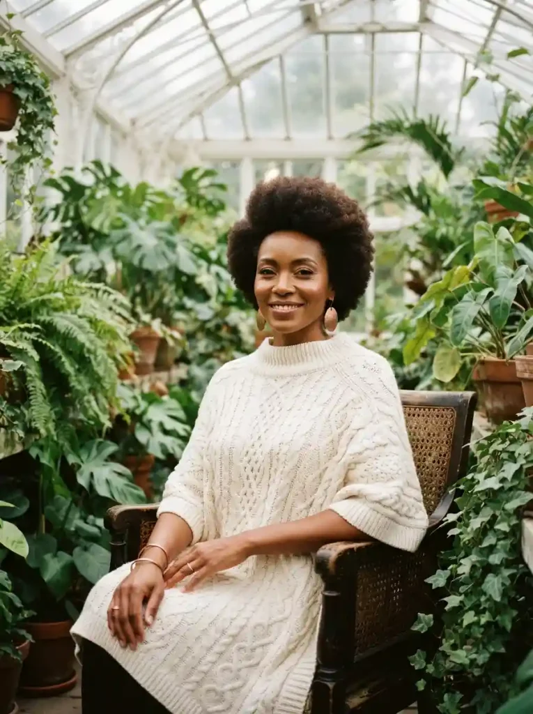 21. Tapered Natural Afro