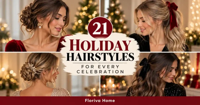 Holiday Hairstyles for Every Celebration