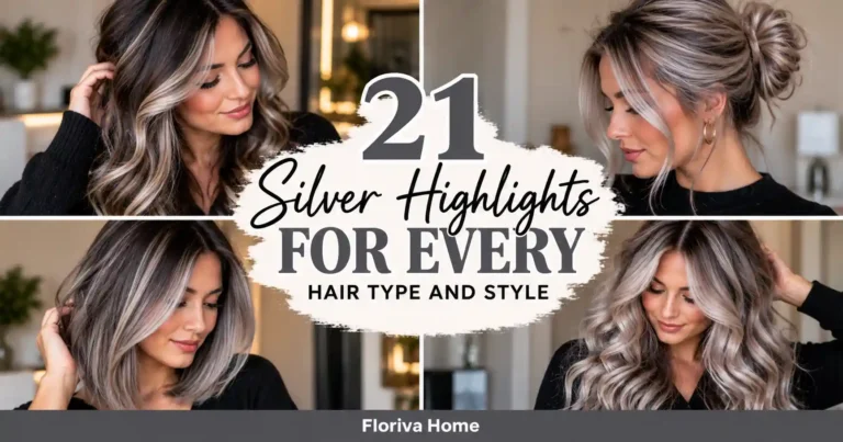 Silver Highlights for Every Hair Type and Style