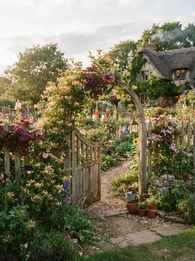 22. Blend in a Decorative Fence or Trellis