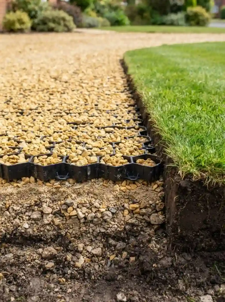 22. Choose a stabilized gravel surface