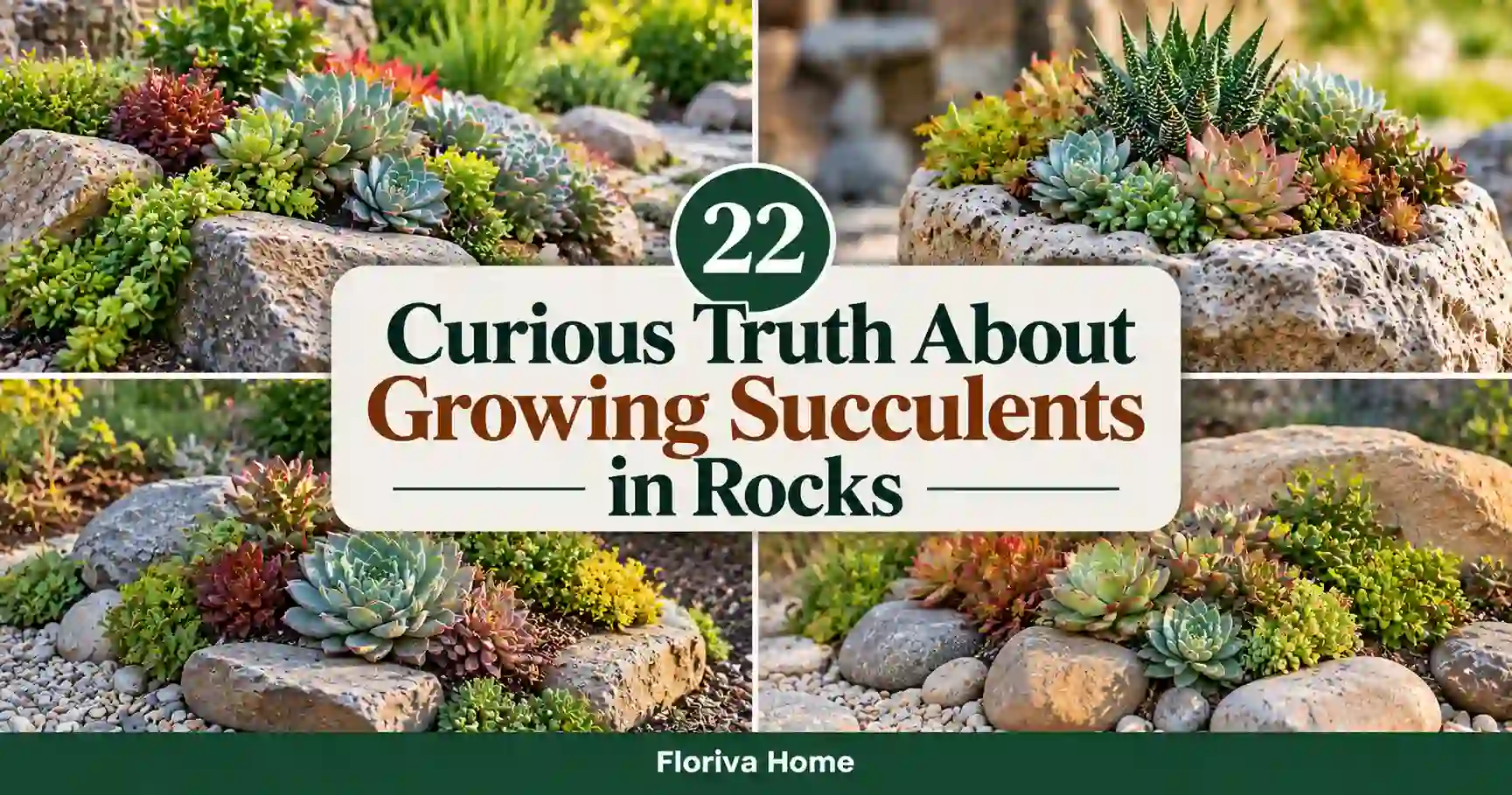 Curious Truths About Growing Succulents in Rocks