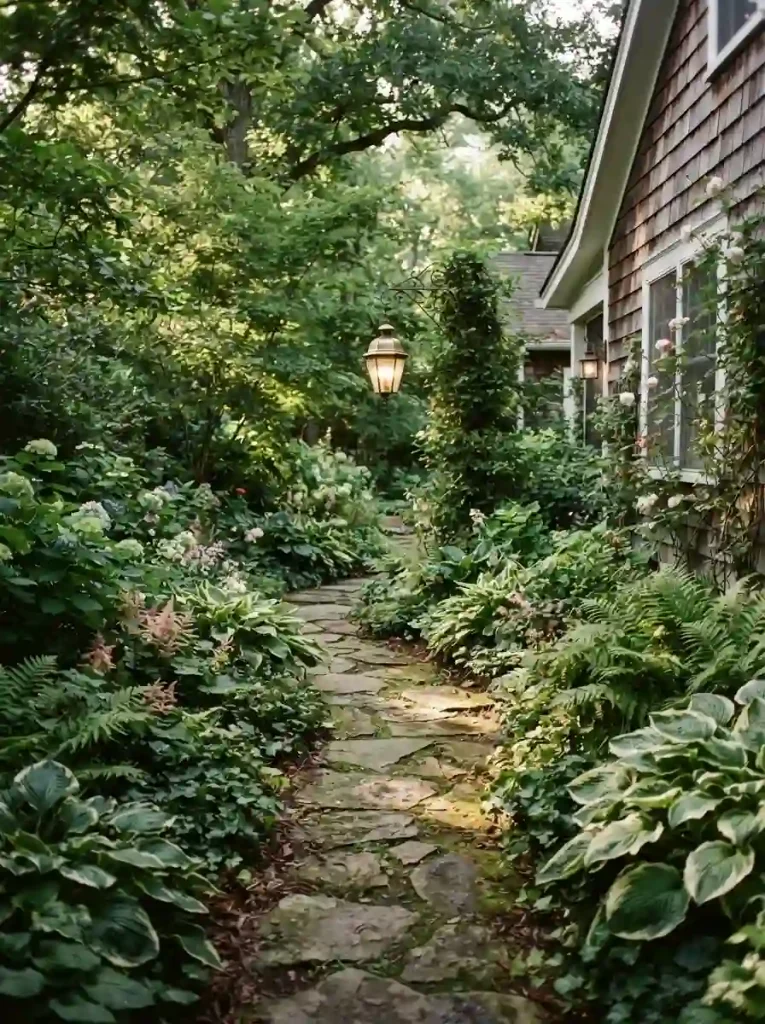 22. Line the Side Yard with Stepping Stones
