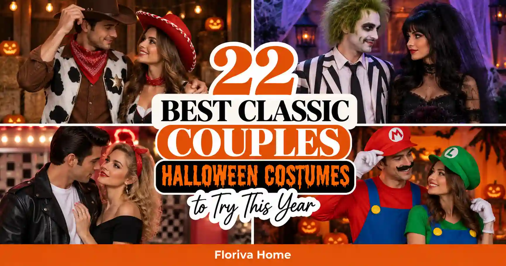 Best Classic Couples Halloween Costumes to Try This Year