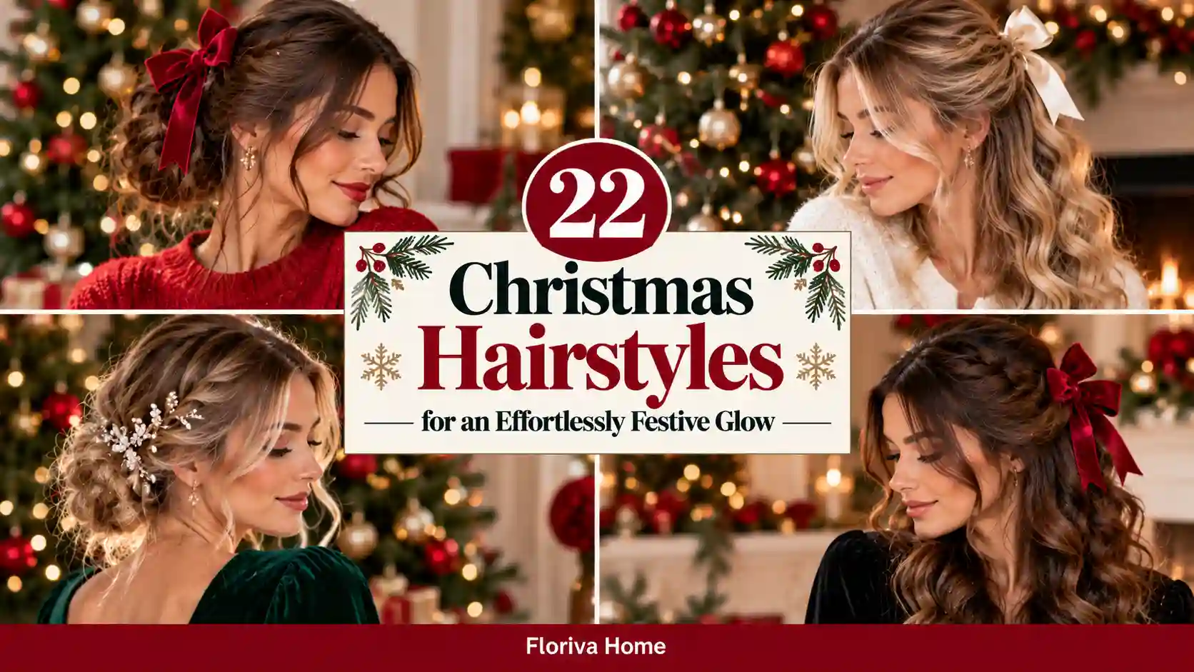 22 Christmas Hairstyles for an Effortlessly Festive Glow
