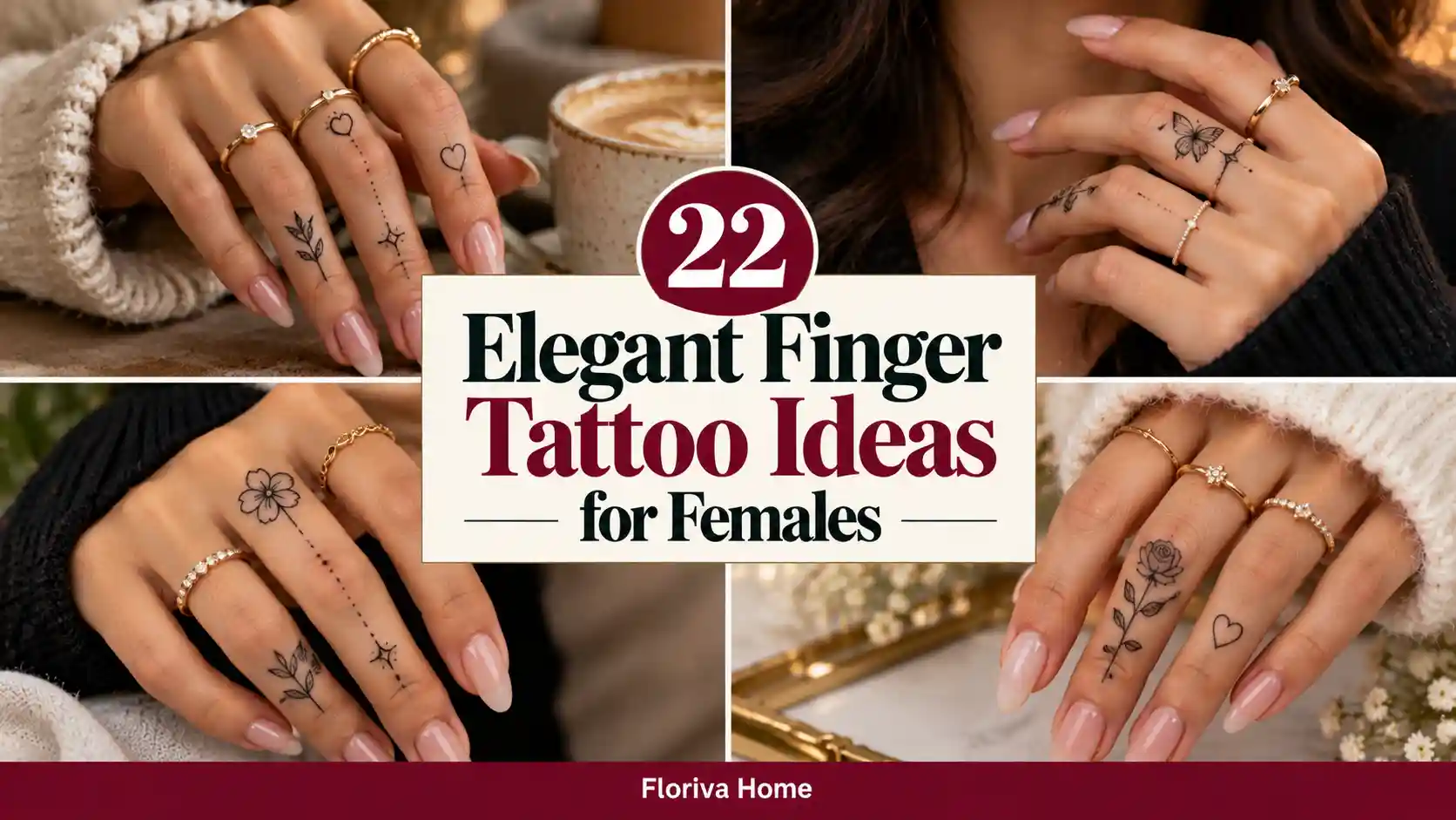 22 Elegant Finger Tattoo Ideas for Females