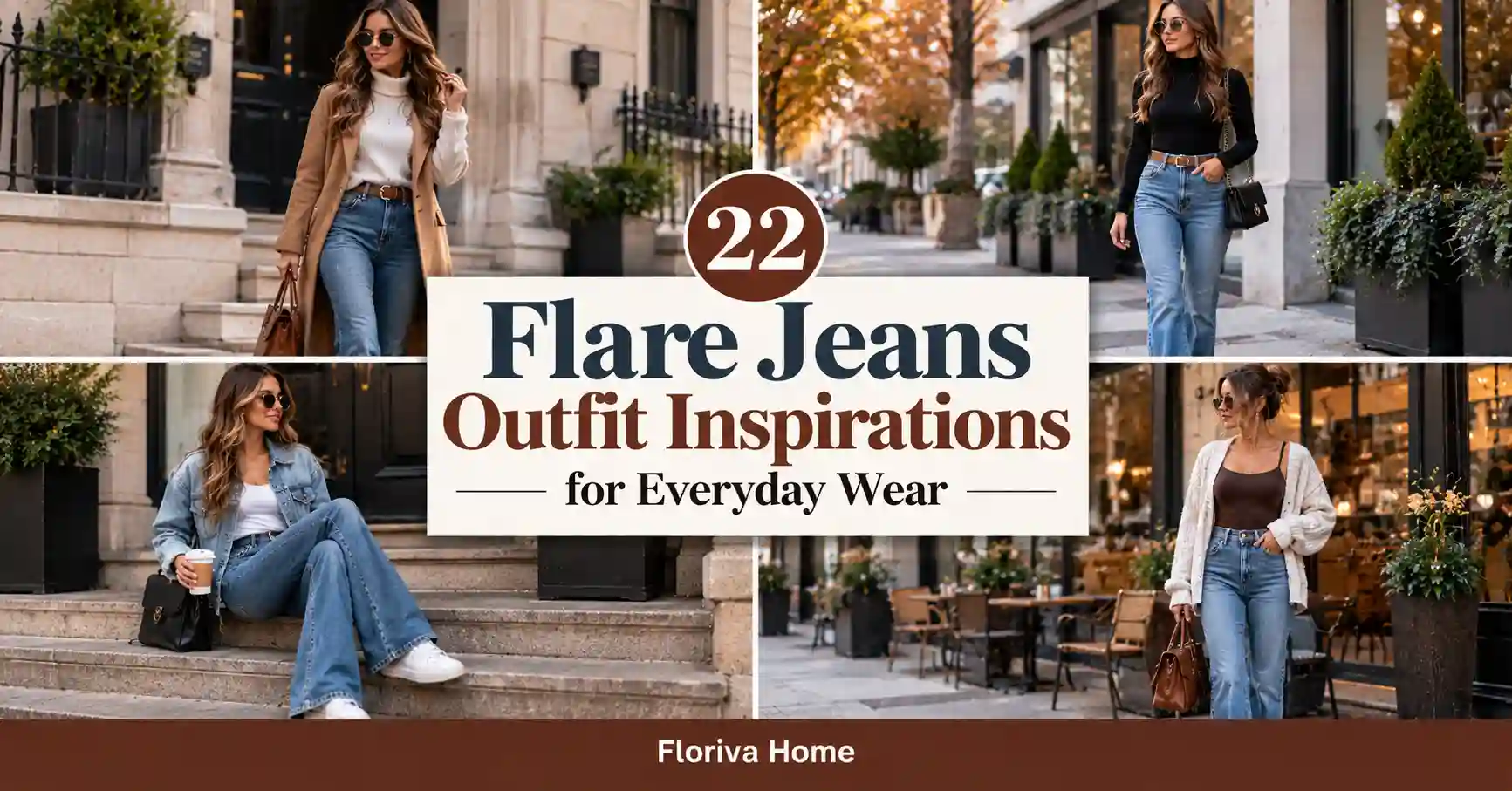 Flare Jeans Outfit Inspirations for Everyday Wear