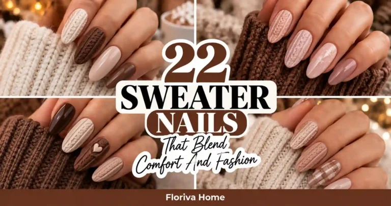 Sweater Nails That Blend Comfort and Fashion