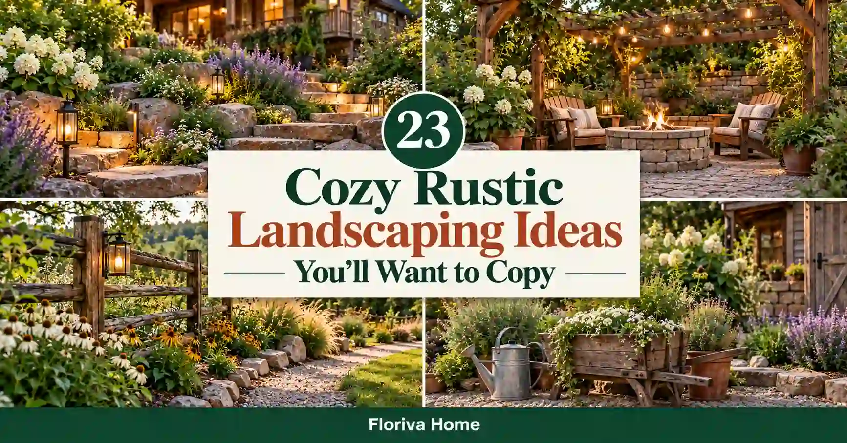 Cozy Rustic Landscaping Ideas You'll Want to Copy