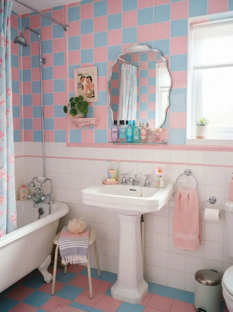 23. Playful Retro Pastel Palette