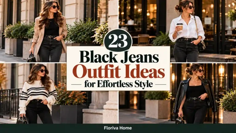 23 Black Jeans Outfit Ideas for Effortless Style