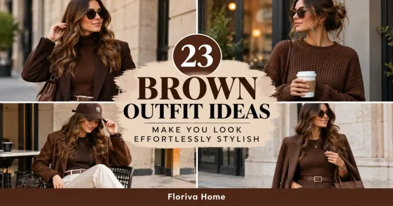 Brown Outfit Ideas That Make You Look Effortlessly Stylish
