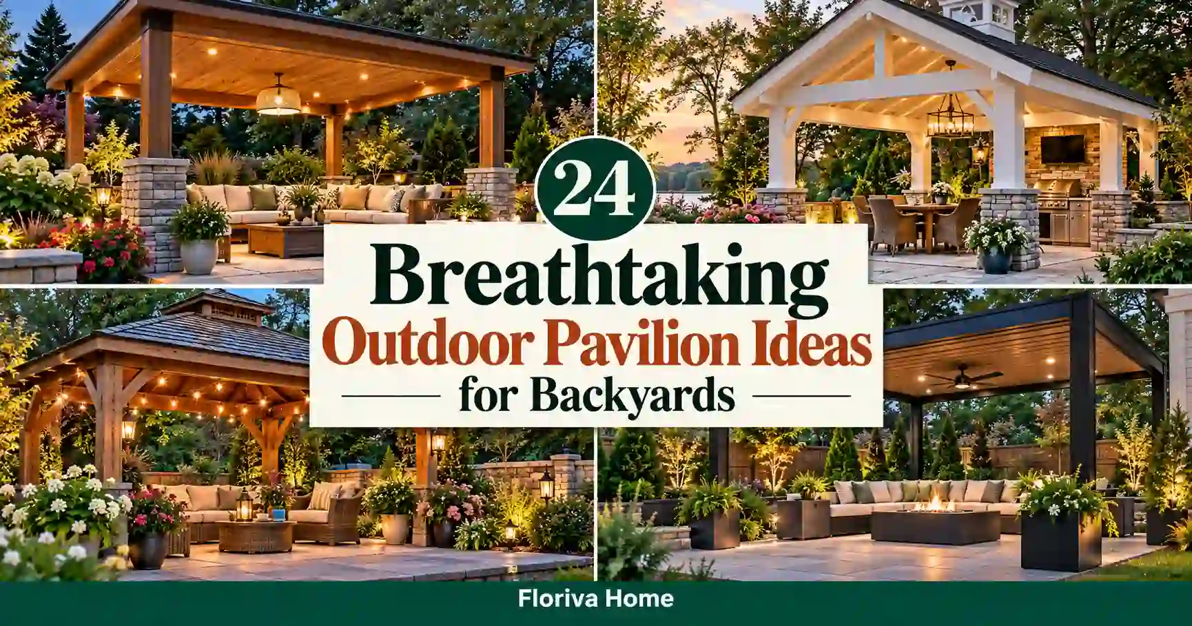 Breathtaking Outdoor Pavilion Ideas for Backyards