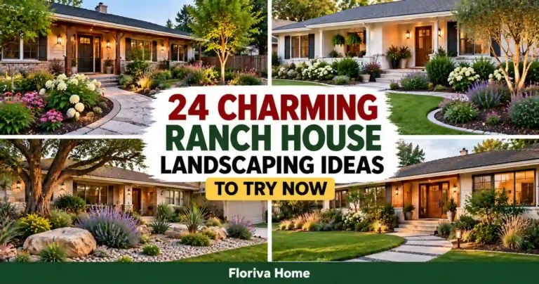 Charming Ranch House Landscaping Ideas to Try Now