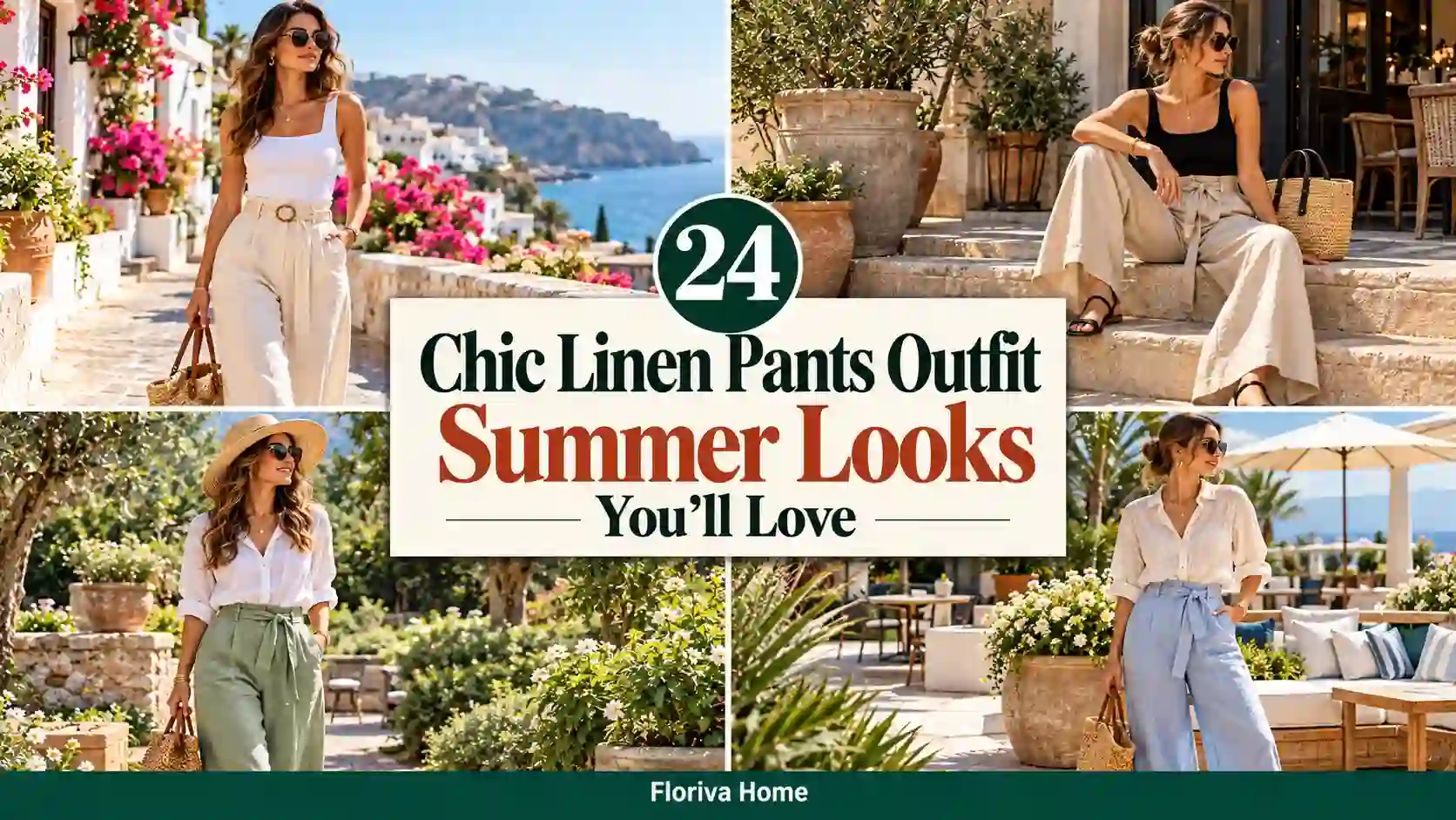 Chic Linen Pants Outfit Summer Looks You'll Love