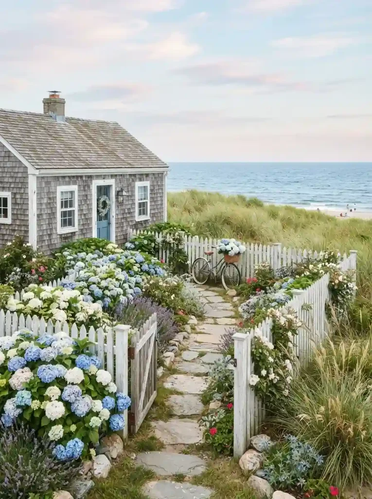 25. Create a Coastal-Inspired Garden