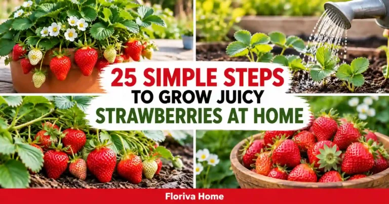 Simple Steps to Grow Juicy Strawberries at Home