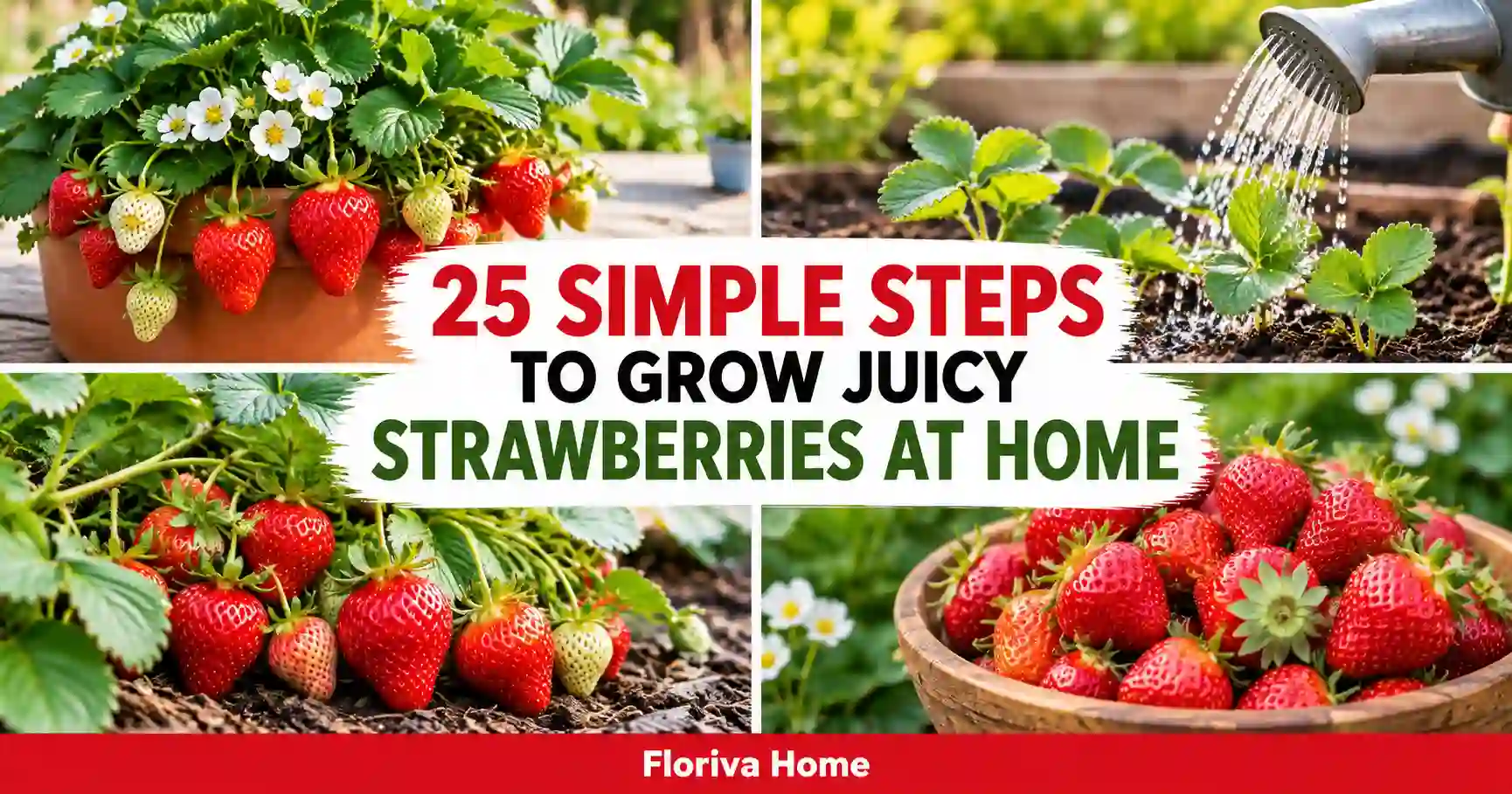 Simple Steps to Grow Juicy Strawberries at Home
