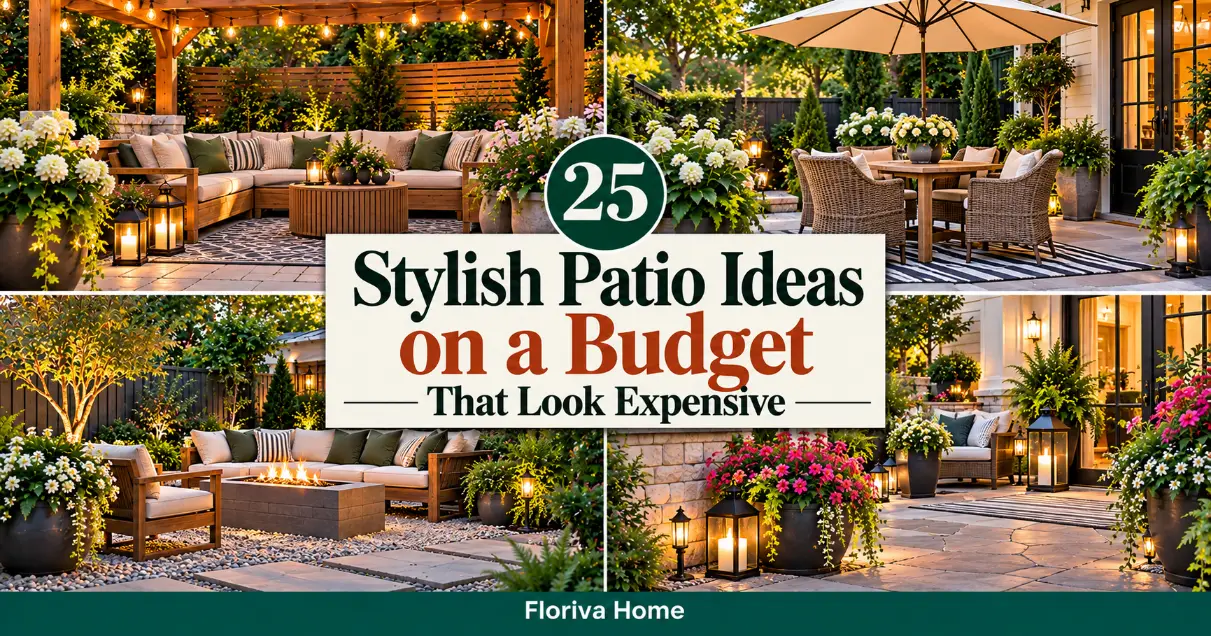 Stylish Patio Ideas on a Budget That Look Expensive