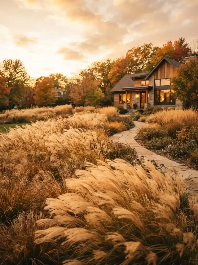3. Plant Ornamental Grass Drifts
