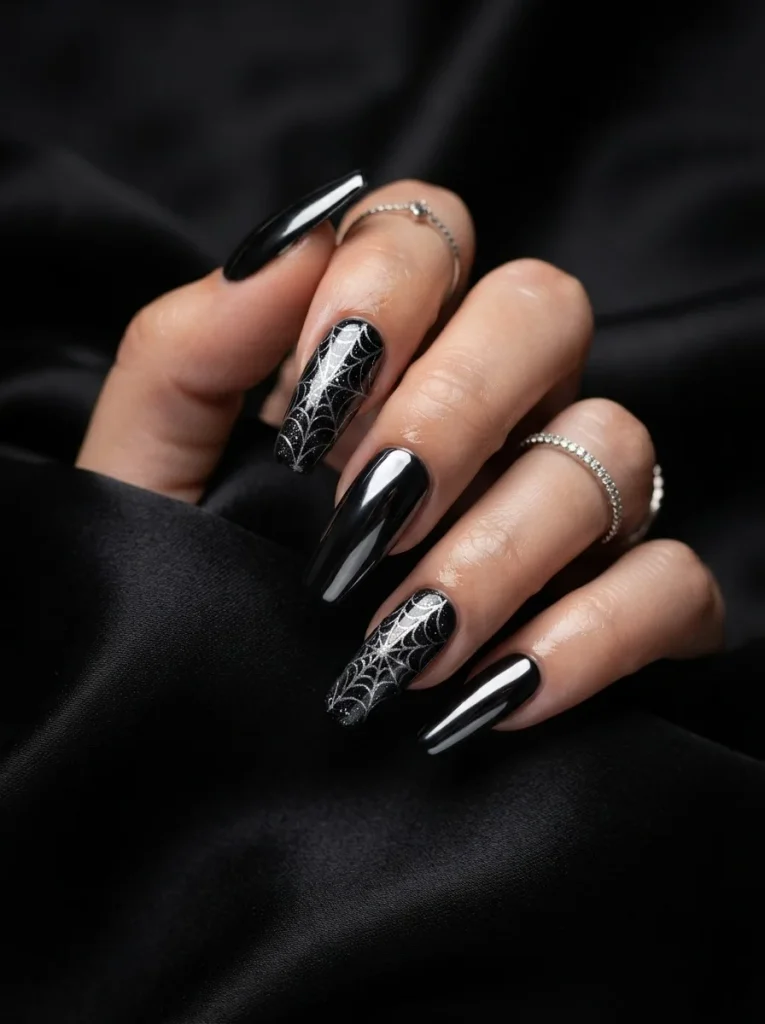 4. Black Chrome Webs