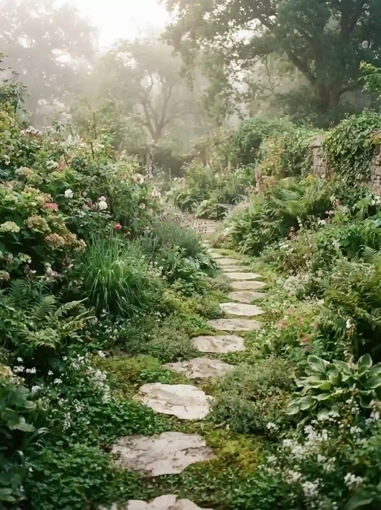 4. Design a Secret Garden Path With Stepping Stones