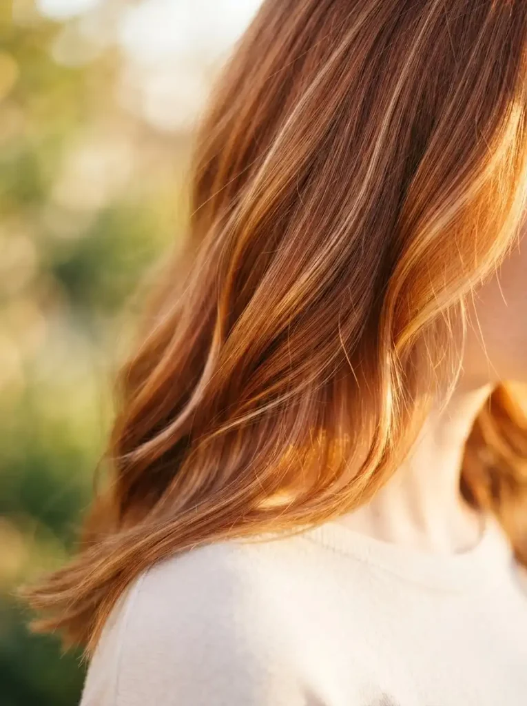 4. Strawberry Blonde Babylights on a Ginger Base