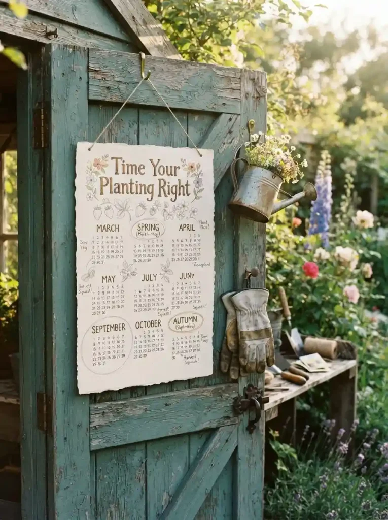 4. Time Your Planting Right