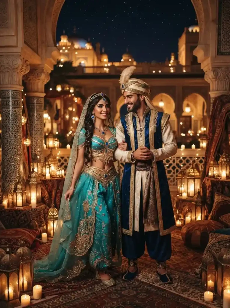 5. Aladdin and Jasmine