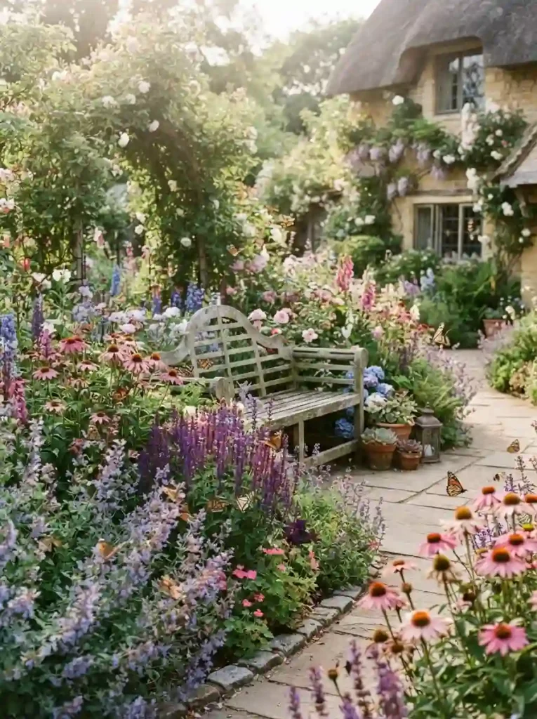 5. Design a Cottage Garden with Catmint and Salvia
