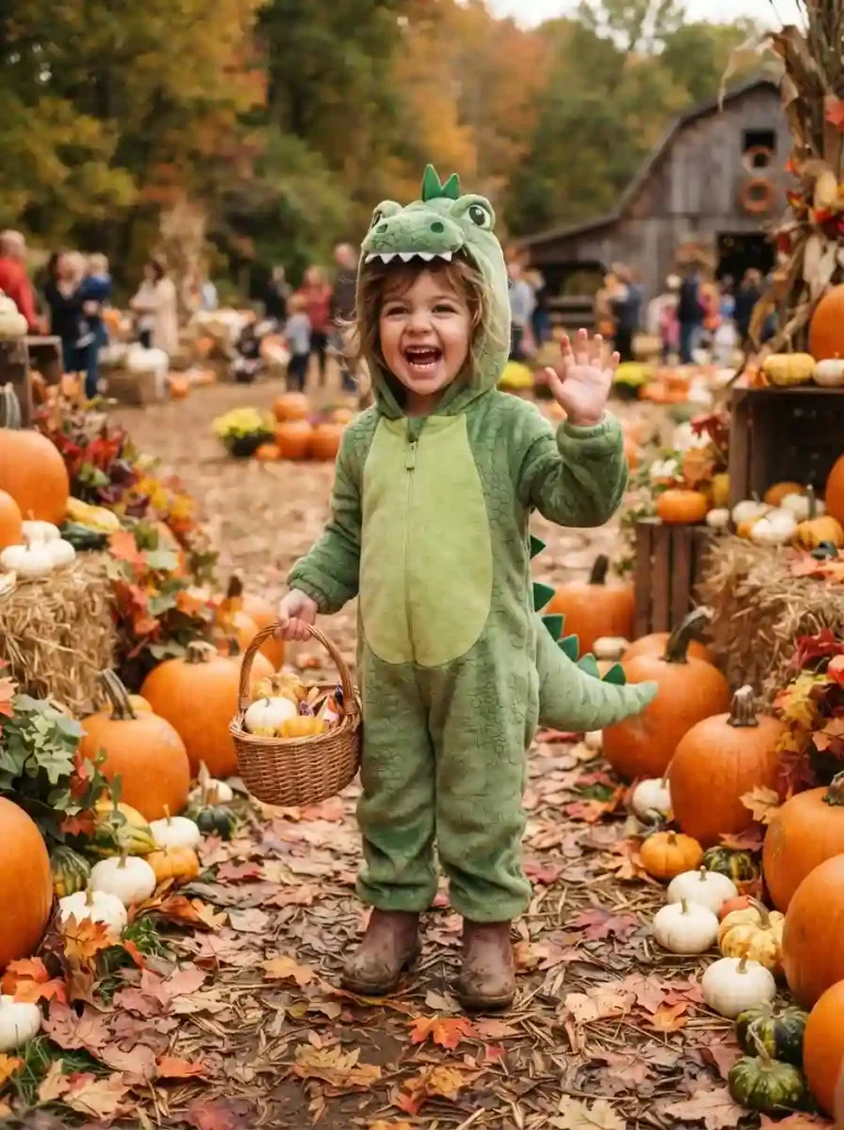5. Friendly Dinosaur Costume