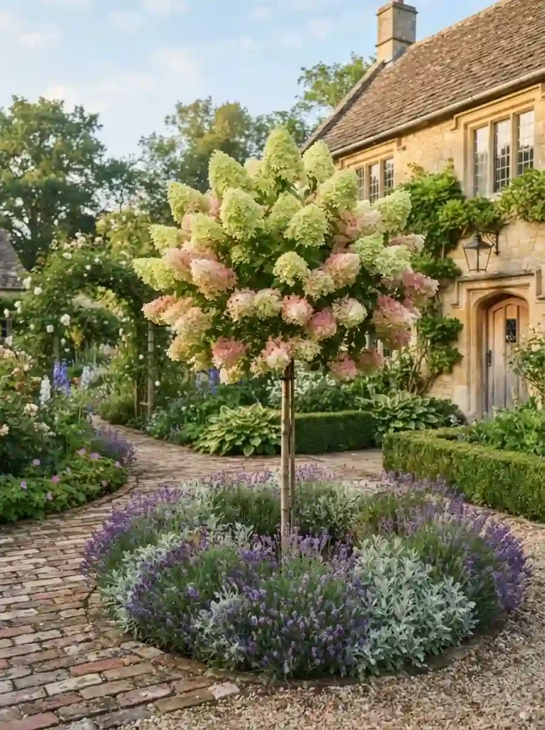 5. Make a Hydrangea Tree the Entryway Star